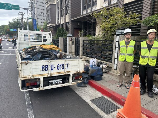 ▲臺北市全力協助宜蘭縣救災。(圖/台北市政府提供)