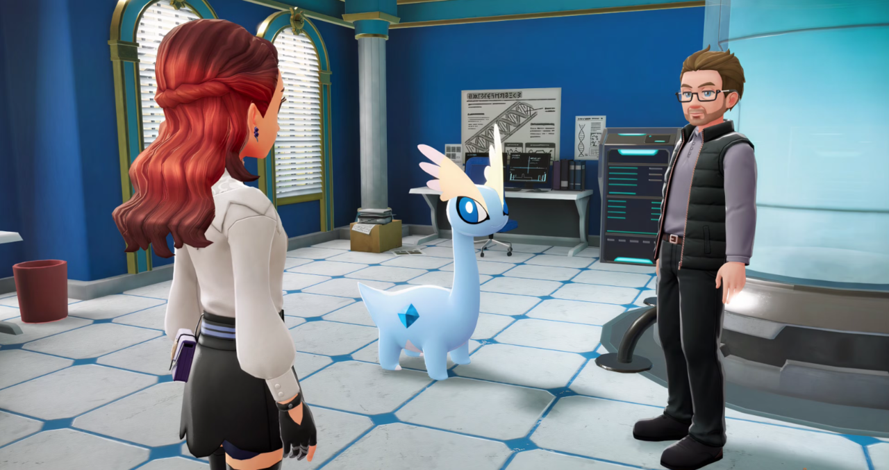 ▲▼《寶可夢傳說Z-A》色違冰雪龍出現僅有三百二十七萬分之一。(圖/翻攝自thegamer)