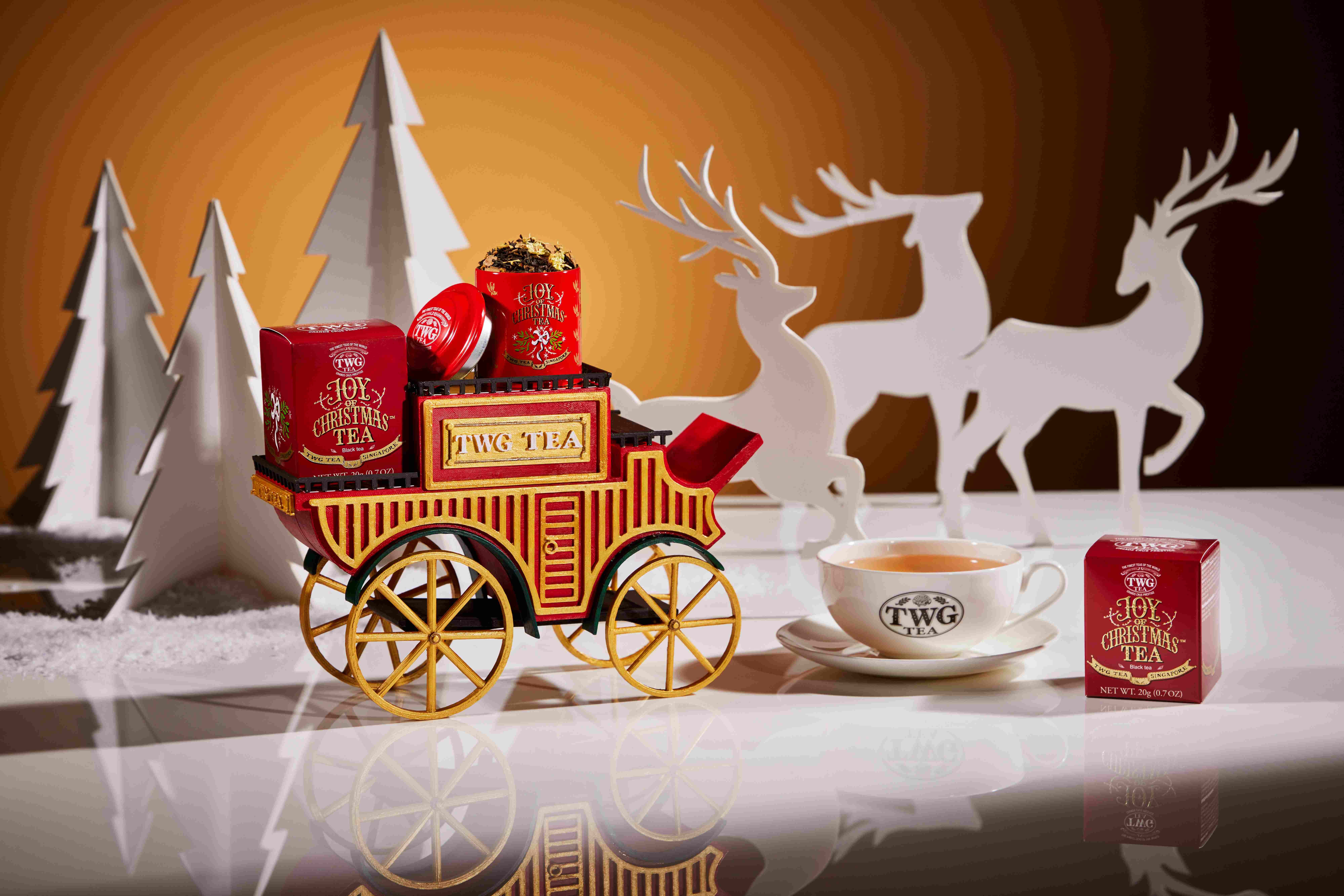 ▲TWG Tea「聖誕十二夜日曆禮盒」,以歐洲耶誕傳統的十二夜為概念。(圖/品牌提供)