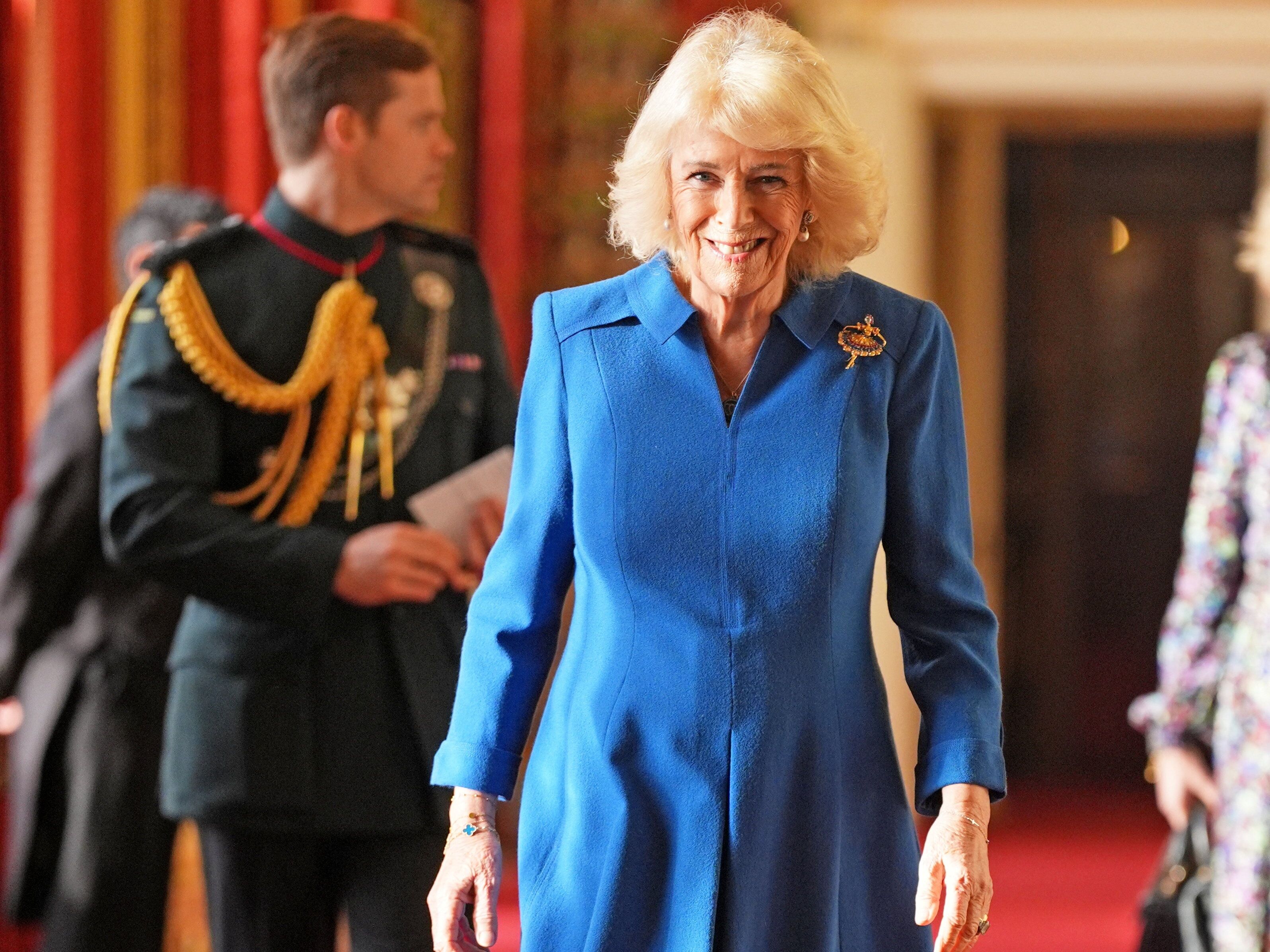 ▲▼ 卡蜜拉王后 。(圖/路透社)