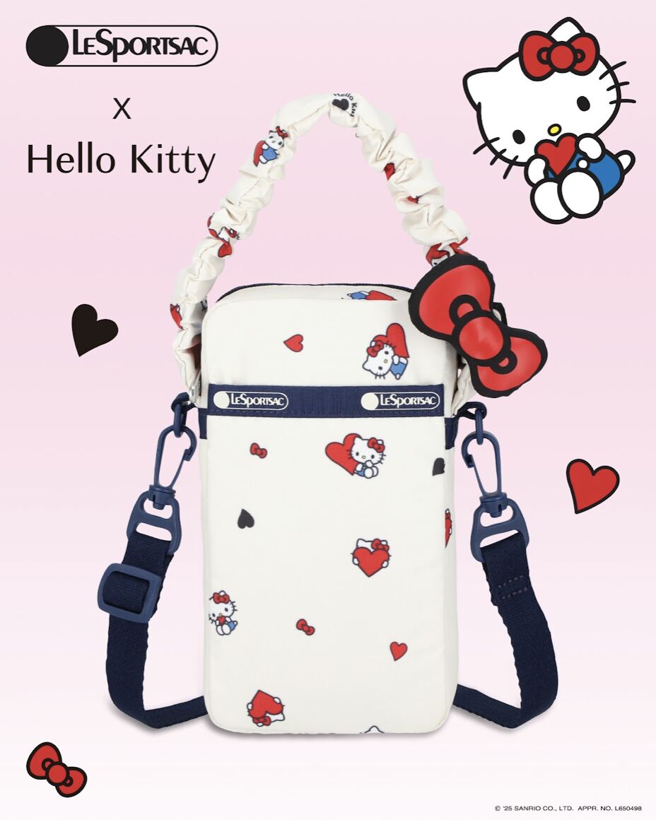 ▲▼ Hello Kitty × LeSportsac 。(圖/品牌提供)