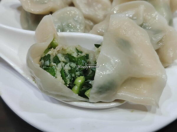 ▲▼台北巧之味手工水餃,主打綠藻干貝水餃。(圖/部落客wisely提供)