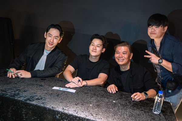 ▲《好孩子》導演王國燊(左起)與許瑞奇、路斯明日前現身金馬影展映後座談,與觀眾面對面交流。(圖/甲上提供)