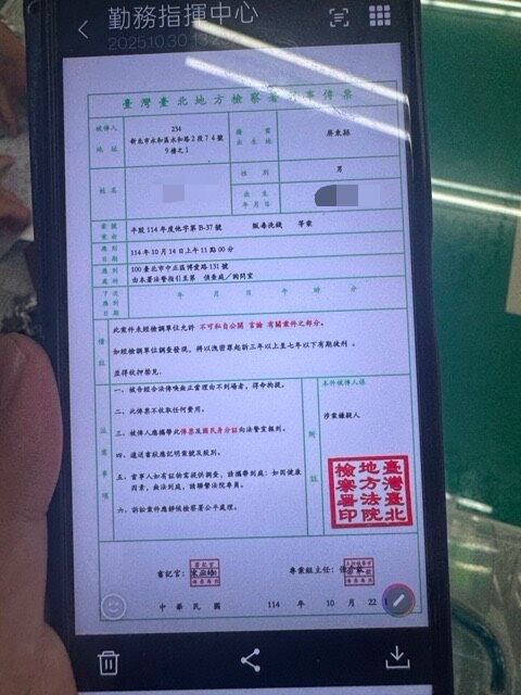 ▲內埔警方拆穿詐團騙局。(圖/記者陳崑福翻攝)