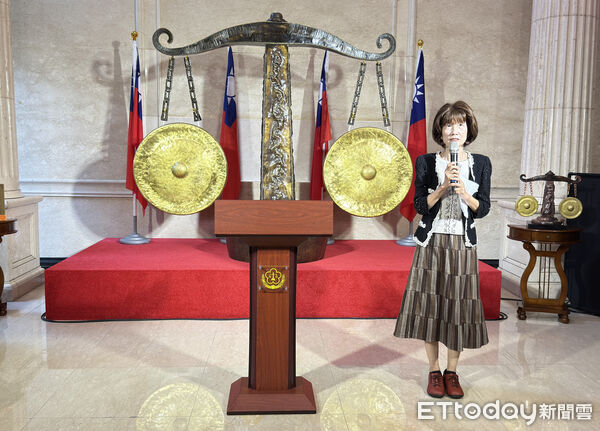 ▲「司法之秤」進駐最高檢。(圖/最高檢提供)