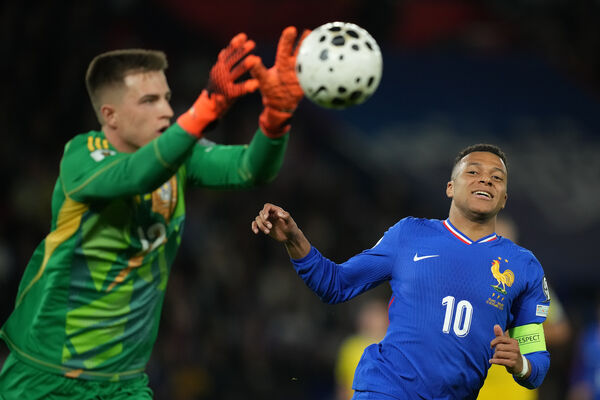 ▲▼法國足壇巨星姆巴佩。(圖/達志影像/美聯社)