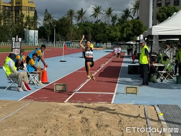 ▲沙城盃田徑對抗賽登場。(圖/記者楊晨東翻攝)