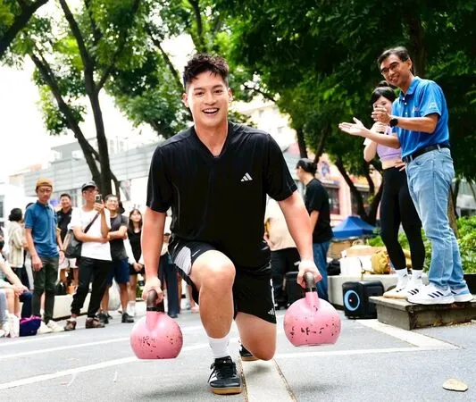 ▲許孟哲希望不要受傷。(圖/全球極限體能鋼鐵大賽)