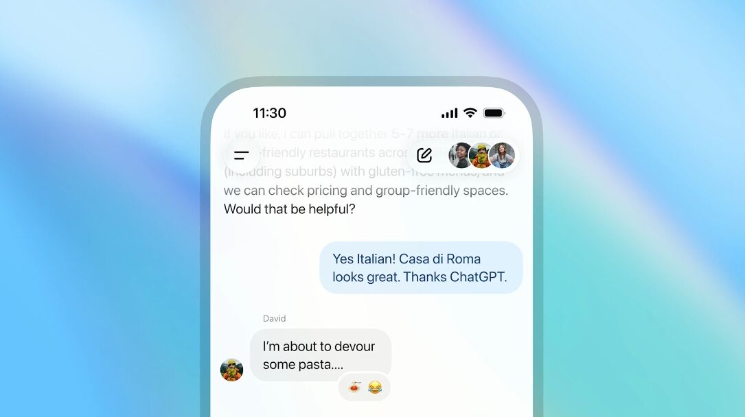 ▲▼ChatGPT開放多人協作對話。(圖/OpenAI)