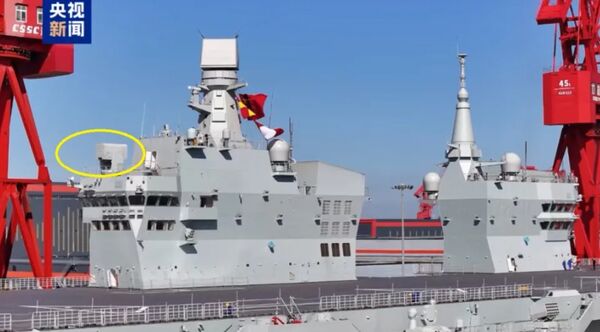 ▲▼四川艦擁有全方位防空反導能力,讓整體防禦水平已接近航空母艦的級別。圖為紅旗-10近程防空導彈系統。(圖/翻攝自央視)