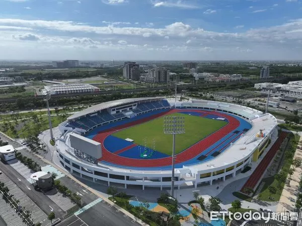 ▲雲林縣立體育場。(圖/記者游瓊華翻攝)
