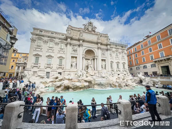 ▲▼義大利羅馬特雷維噴泉。(圖/記者蔡玟君攝)