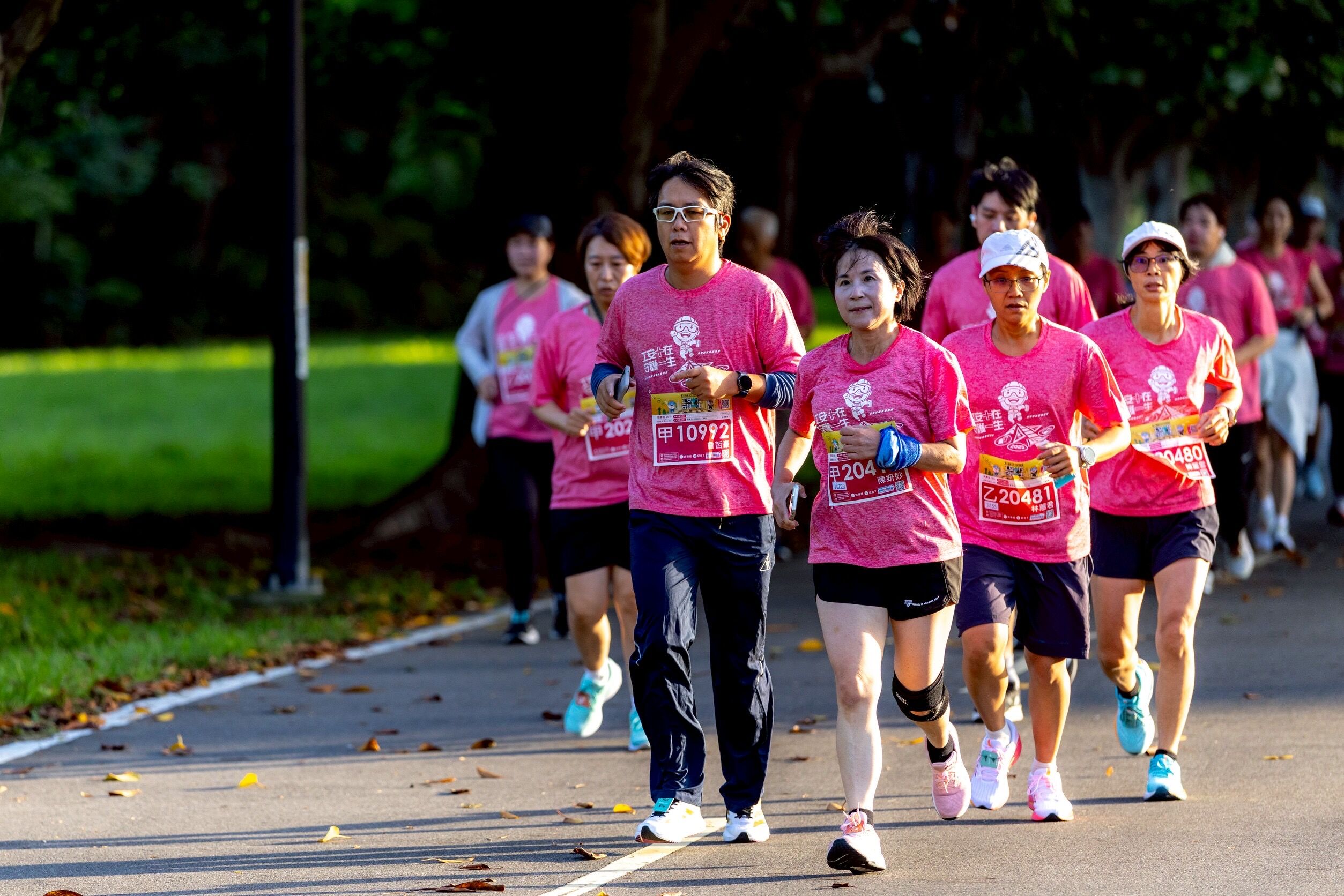 ▲新北工安盃路跑今熱力開跑。(圖/新北市勞工局提供)