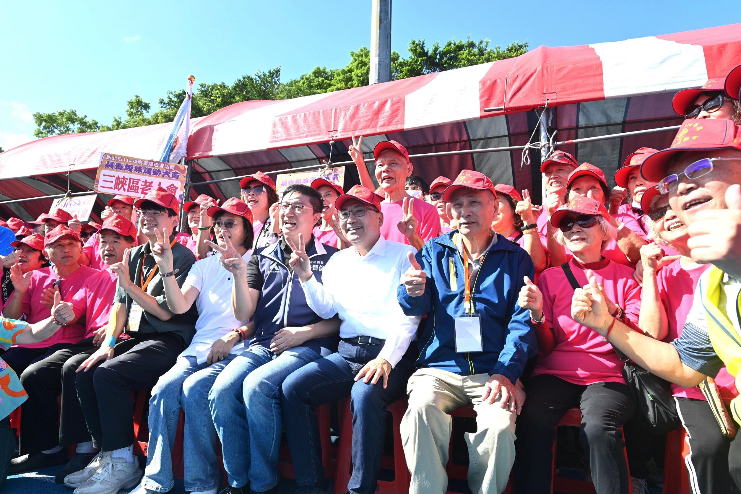 ▲新北長青趣味運動大會登場。(圖/新北市新聞局提供)