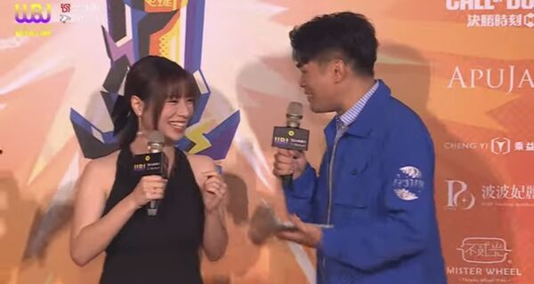 ▲▼啊潔被蔡哥認錯人。(圖/翻攝自YouTube/走鐘獎頒獎典禮 Walk Bell John Awards)