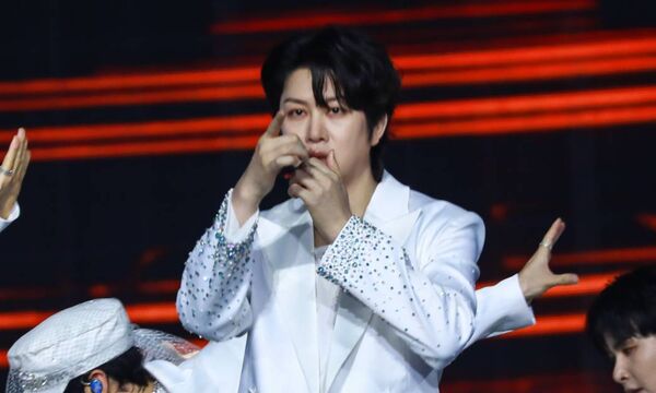 ▲▼ ▲▼ ▲▼ 直擊/SJ還要唱臺北大巨蛋! 金希澈霸氣發話:我們50年後原地見。(圖/讀者提供)