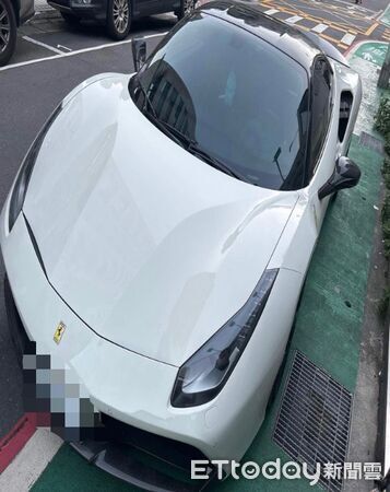 ▲網紅台大男神孫炫東酒駕法拉利遭警方逮捕。(圖/記者張君豪翻攝)