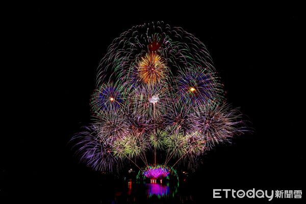 ▲NTSO臺灣管樂團於日月潭花火音樂嘉年華壓軸演出。(圖/日月潭國家風景區管理處提供,下同)