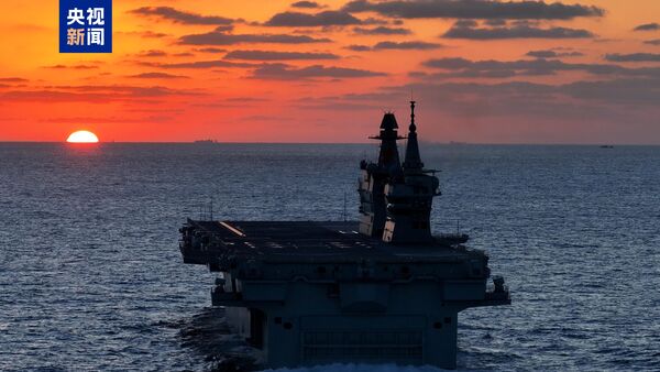 ▲▼解放軍076兩棲攻擊艦「四川艦」。(圖/翻攝央視)