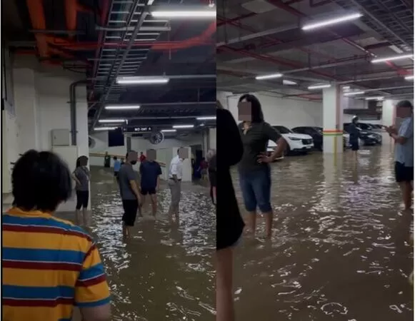 ▲▼煙波大飯店蘇澳四季雙泉館地下室淹水。(圖/網友提供,下同)