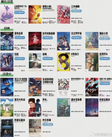 ▲多部「日本電影」突宣布從中國撤檔,上映時間變成未知數。(圖/翻攝自微博)