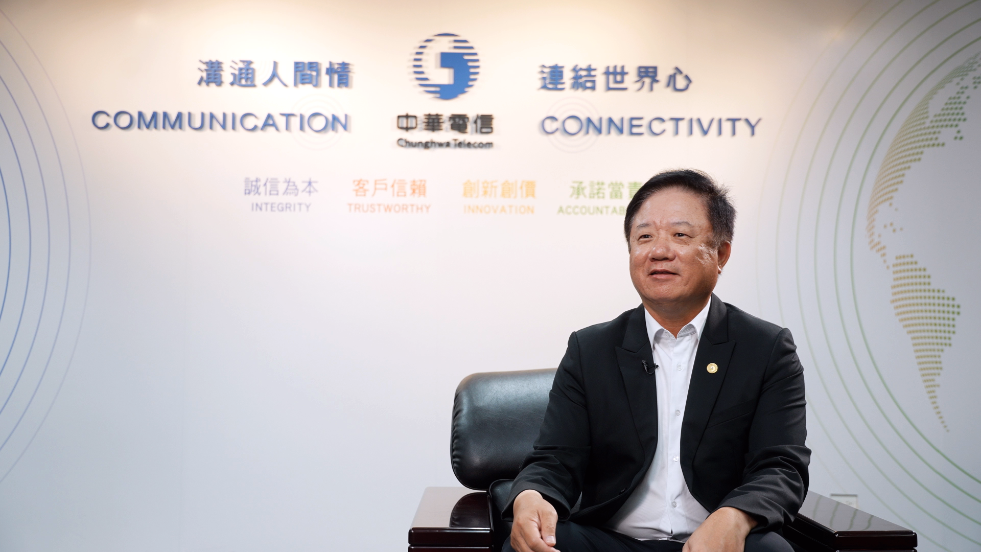 ▲▼中華電信x保利馬,全球首艘零碳排未來船,保利馬1號,中華電信簡志誠董事長。(圖/記者姜國輝攝)