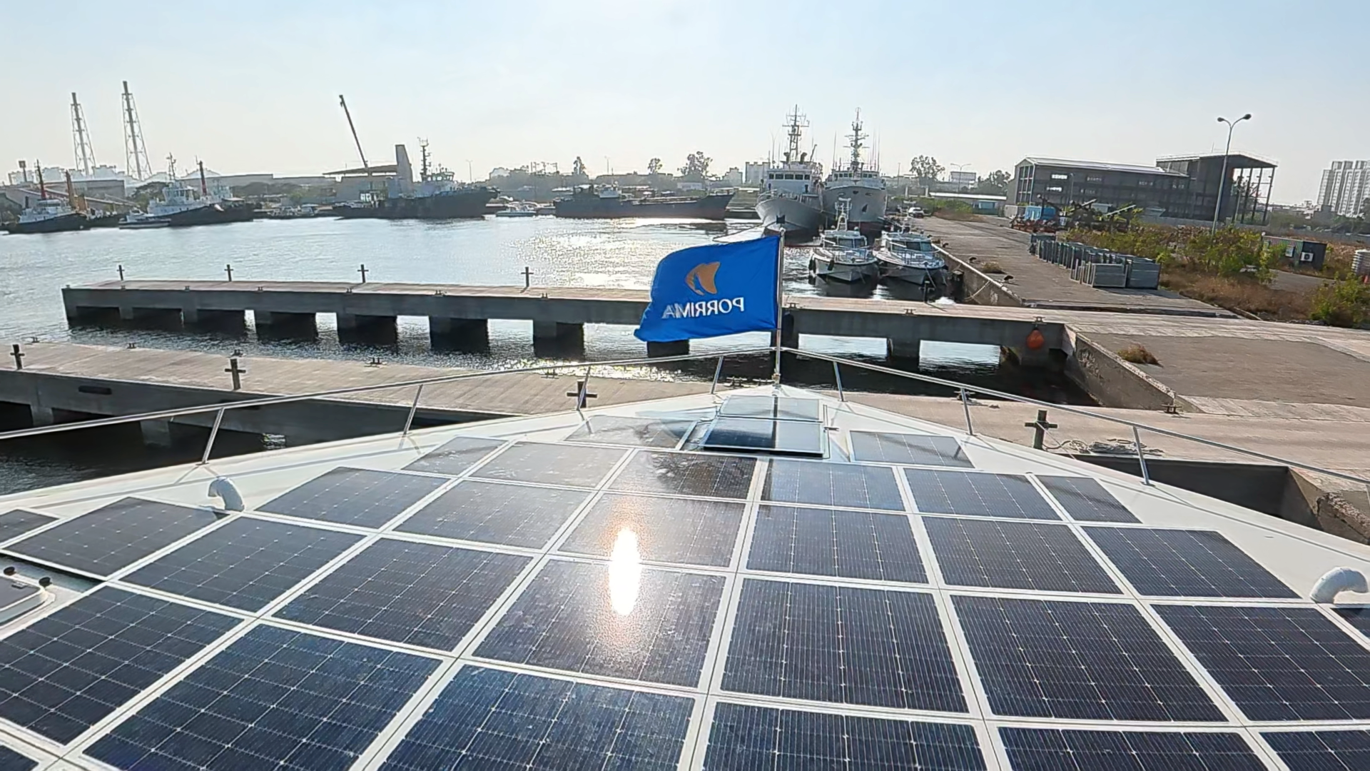 ▲▼中華電信x保利馬,全球首艘零碳排未來船,保利馬1號。(圖/記者姜國輝攝)