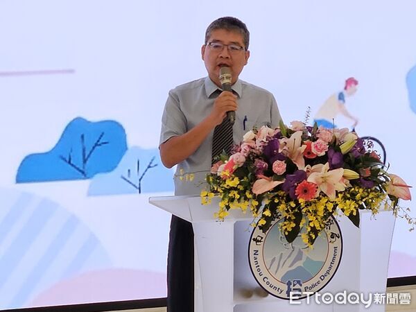 ▲南投地檢署主任檢察官洪英丰。(圖/記者高堂堯攝、南投縣政府提供)