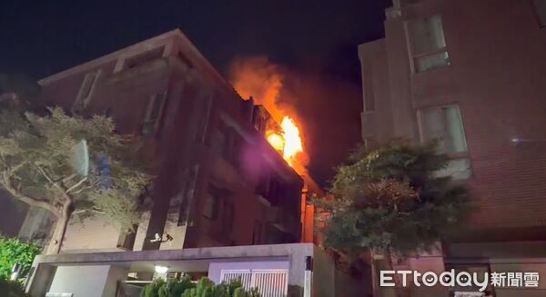 ▲▼ 雲林縣斗六市仁愛路上一棟公寓,昨日晚間發生火警 。(圖/記者游瓊華翻攝)