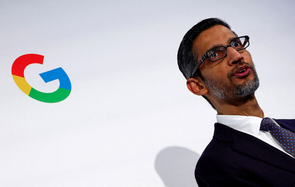 ▲▼Google 執行長皮查伊(Sundar Pichai)。(圖/路透)