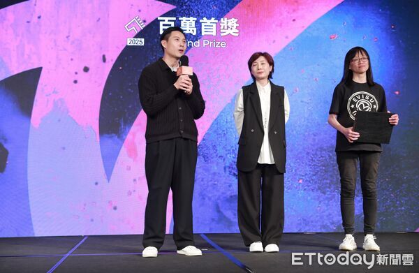 ▲▼2025金馬創投會議閉幕暨頒獎典禮-陳哲藝、朱淑儀、劉蔚然。(圖/記者周宸亘攝)