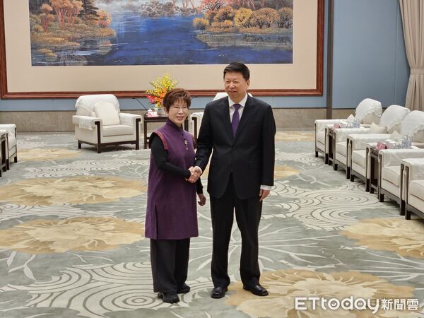 ▲▼大陸國台辦主任宋濤於四川成都會見洪秀柱、吳成典、張安樂、王炳忠等人(2025.11.19)。。(圖/記者陳冠宇攝)