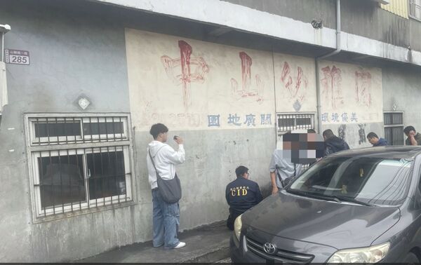 ▲彰化員林警方火速逮到肇事駕駛。(圖/警方提供)