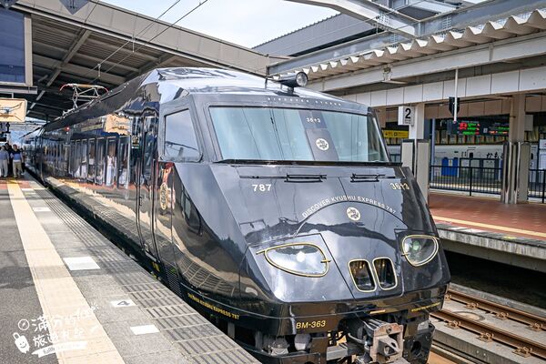 ▲▼九州JR36+3豪華觀光列車。(圖/部落客滿分的旅遊札記授權提供)