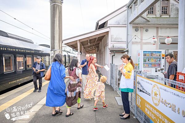 ▲▼九州JR36+3豪華觀光列車。(圖/部落客滿分的旅遊札記授權提供)
