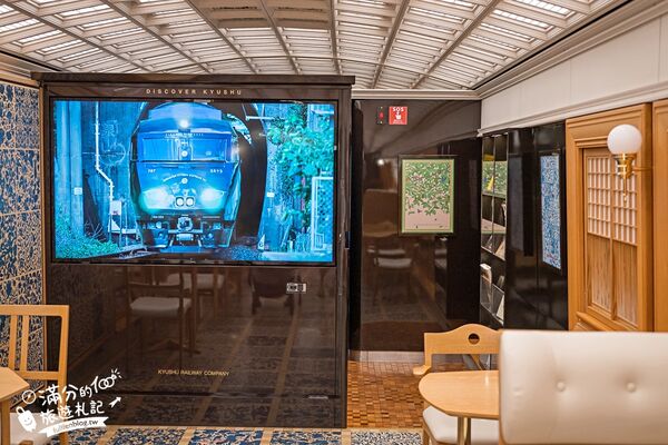 ▲▼九州JR36+3豪華觀光列車。(圖/部落客滿分的旅遊札記授權提供)