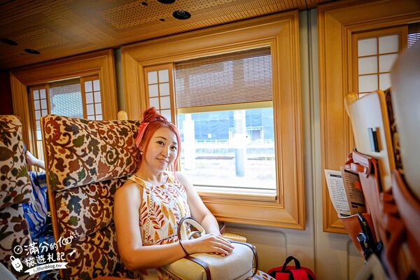 ▲▼九州JR36+3豪華觀光列車。(圖/部落客滿分的旅遊札記授權提供)