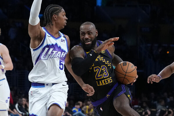 ▲湖人詹姆斯。(圖/路透)