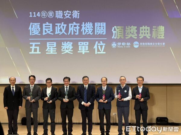 ▲台南市勞工局今舉行「多元策略齊開跑」成果記者會,向外界說明職安推動成果。(圖/記者林東良翻攝,下同)