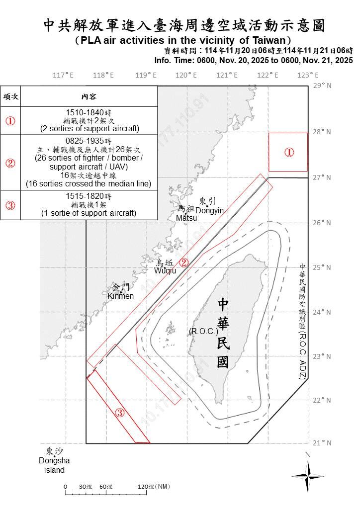 ▲▼共機動態。(圖/國防部提供)