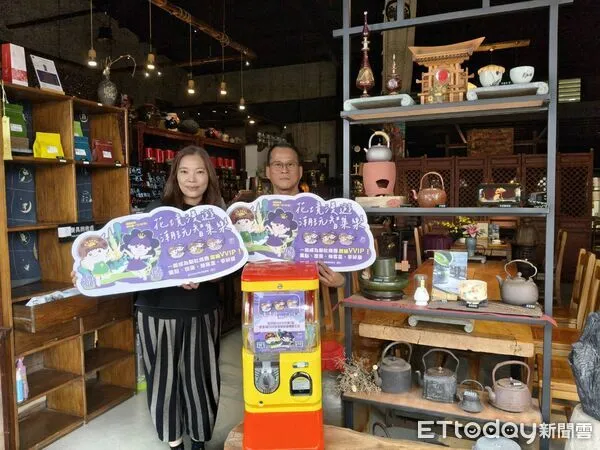 ▲花季帶來的旅遊動線延伸到社區內,盼吸引遊客走進小店體驗在地風景。(圖/記者游瓊華翻攝)