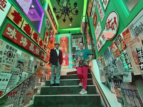 ▲▼台北忠孝敦化站復古港式火鍋「波記私宅打邊爐」,手工丸餃與招牌菜。(圖/部落客WISELY提供)