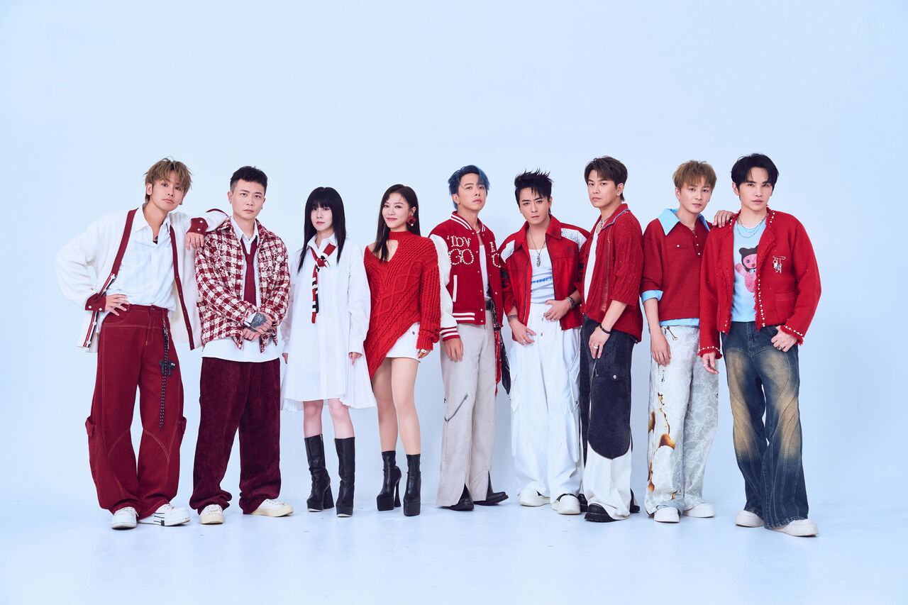 ▲▼Energy、白安、鼓鼓、蕭秉治、丁噹重新演繹五月天〈聖誕夜驚魂〉公益耶誕單曲。(圖/相信音樂提供)