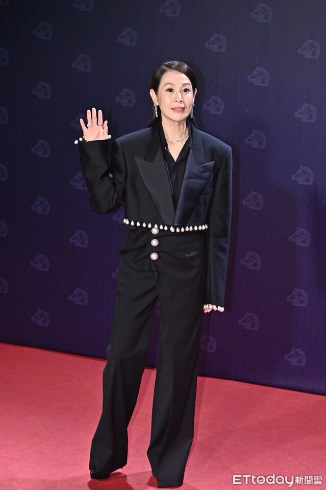 ▲第62屆金馬獎頒獎典禮星光大道,我們意外的勇氣/劉若英。(圖/記者李毓康攝)