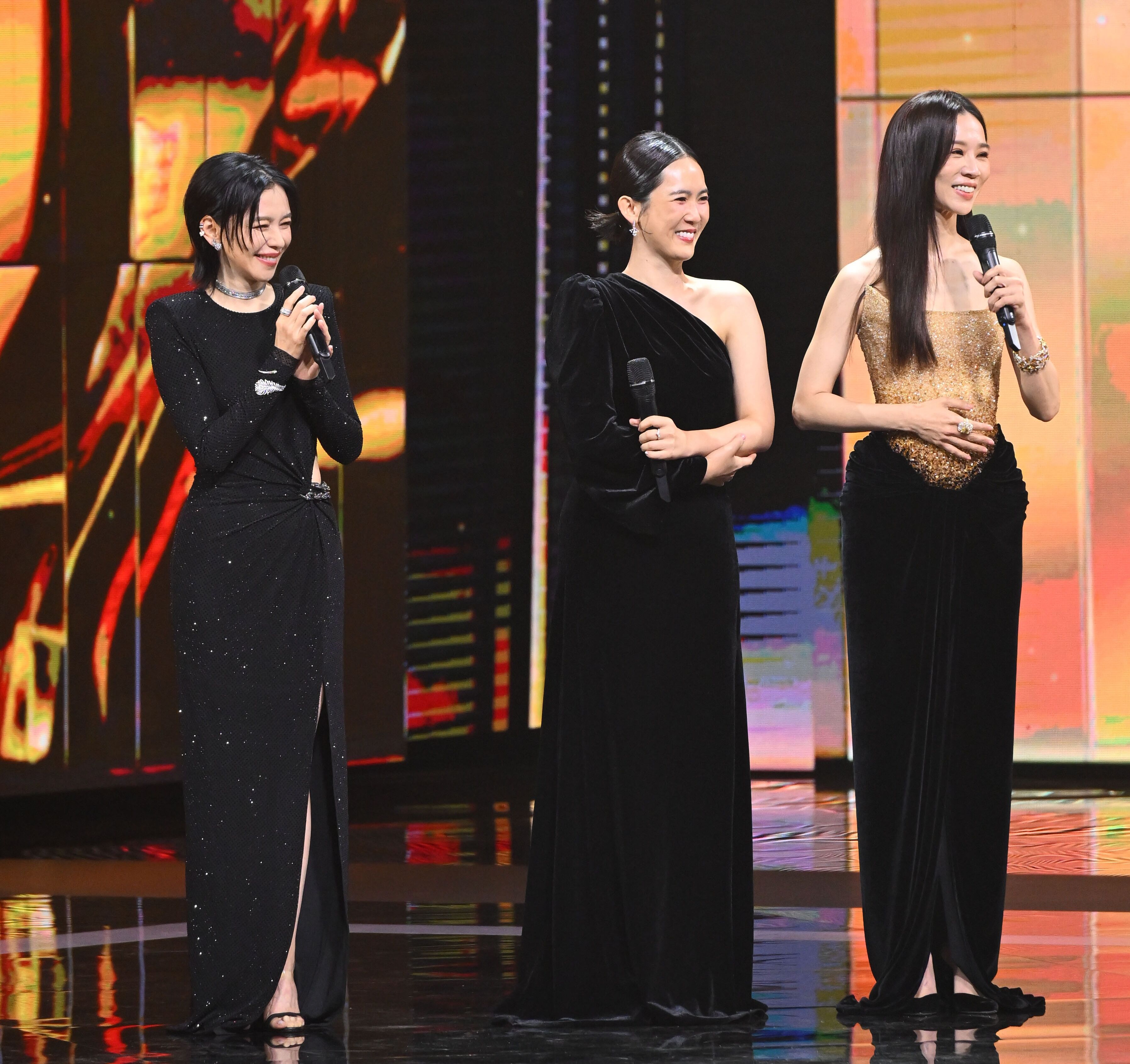 ▲徐若瑄 孫可芳 謝盈萱 。(圖/金馬執委會提供)
