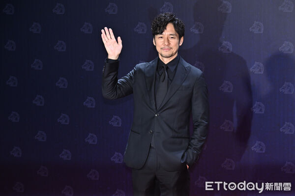 ▲第62屆金馬獎頒獎典禮星光大道,西島秀俊。(圖/記者李毓康攝)