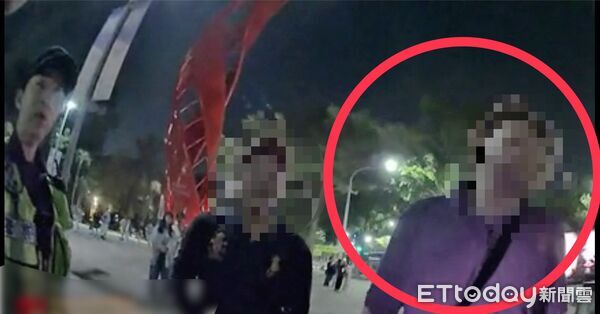 ▲跟員警發生追逐的陳姓攤商 。(圖/記者吳奕靖攝)