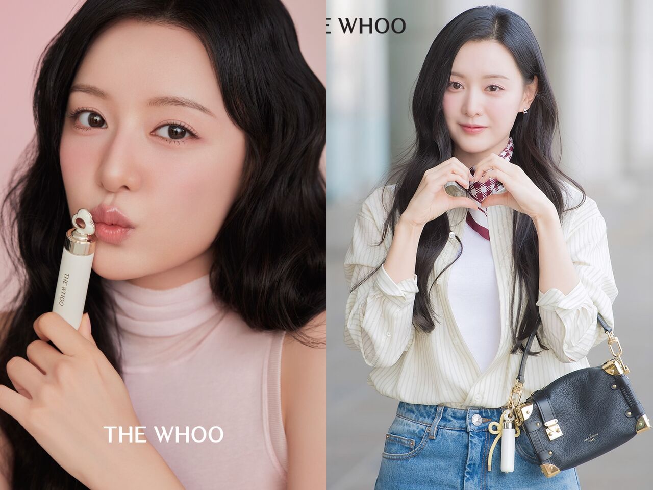 金智媛,THE WHOO,護唇,唇油,彩妝,DOLCE&GABBANA。(圖/品牌提供)