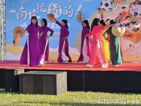 ▲南投「挺新的!」新住民家庭日熱鬧登場。(圖/記者高堂堯攝)
