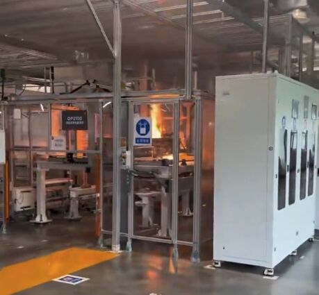 ▲▼網路上流傳小米汽車產線起火的照片。(圖/翻攝微博)